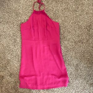Banana Republic pink halter dress. SiZe 14